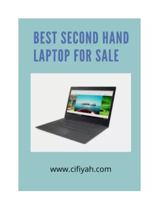 Things you need to check before buy a second hand laptop