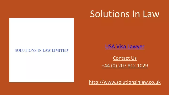 solutions in law
