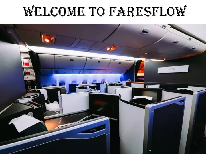 welcome to faresflow