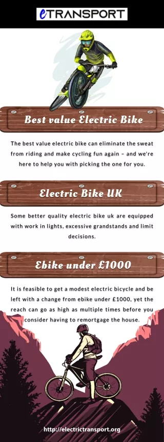 How can we get best electric bikes under £1000?