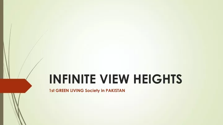 infinite view heights