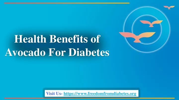 health benefits of avocado for diabetes