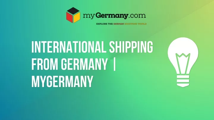 international shipping from germany mygermany