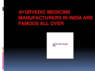 Ayurvedic cosmetic manufacturing produces a range of products