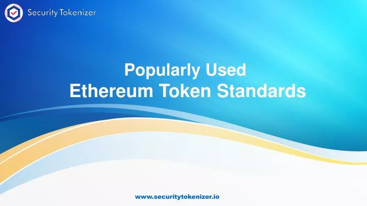 ethereum token standards