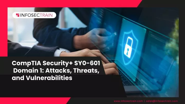 PPT - CompTIA Security Plus SY0-601 Domain 1 Attacks, Threats, And ...