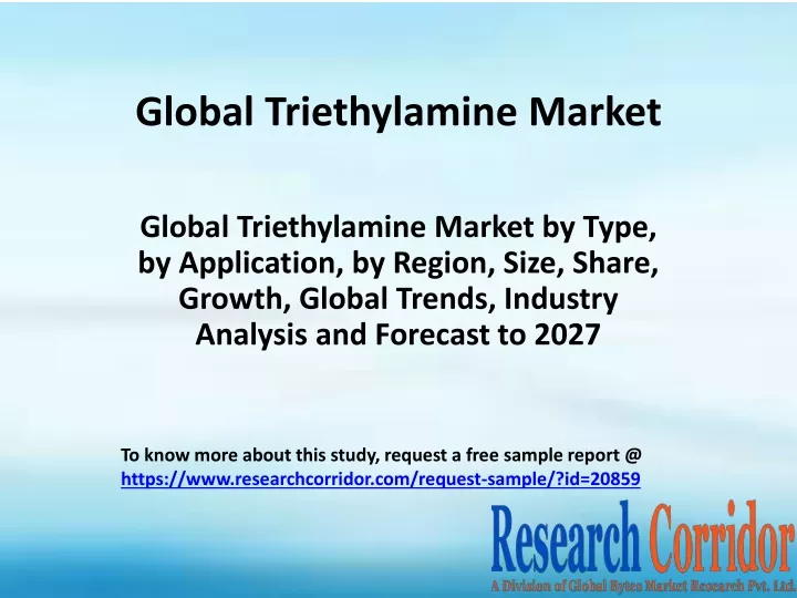 global triethylamine market