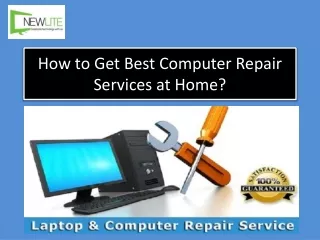How to Get Best Computer Repair Services?