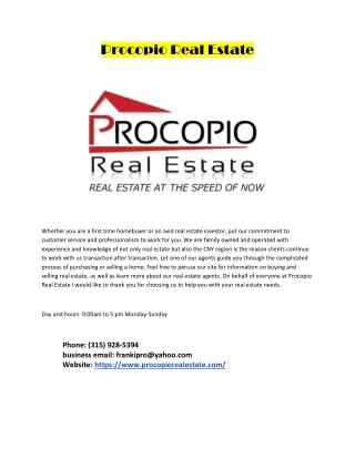 procopio real estate