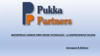 waterproof carbon fibre drone technology