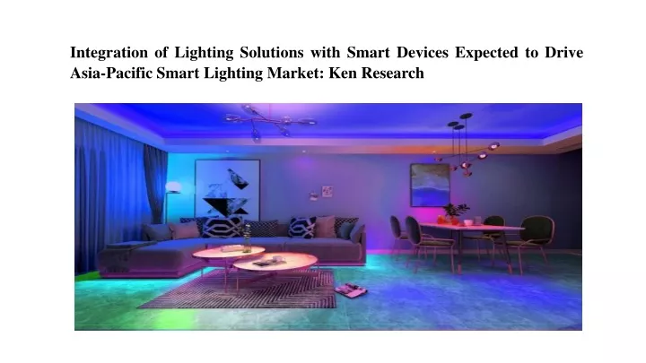 integration of lighting solutions with smart