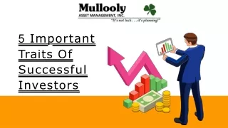 5 important traits of successful investors