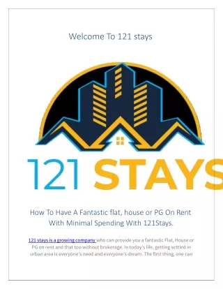 flat for rent without brokerage PPT