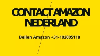 Contact Amazon Nederland  31-102005118