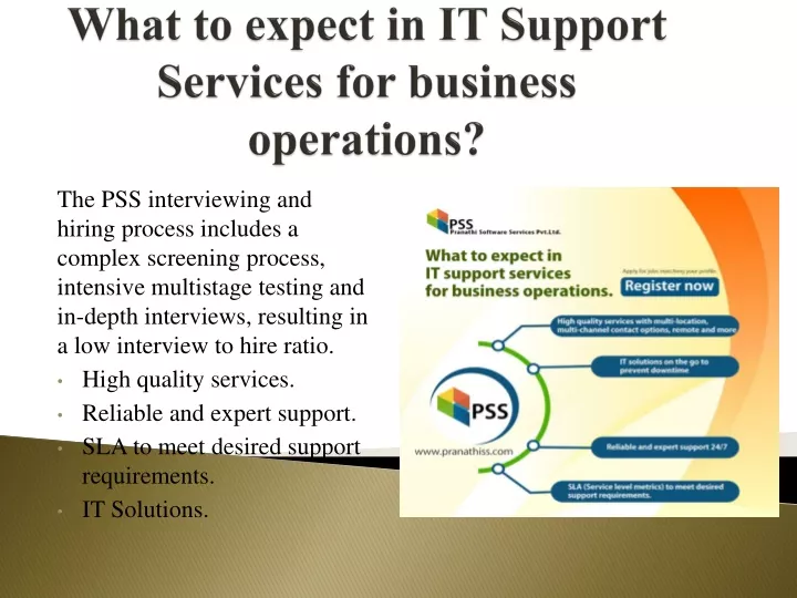 what to expect in it support services for business operations