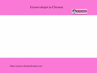 gynaecologist in chennai