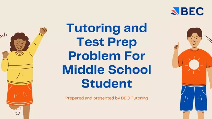 tutoring and test prep problem for middle school