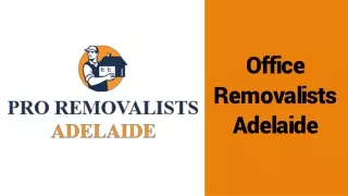 Office Removalists Adelaide-converted