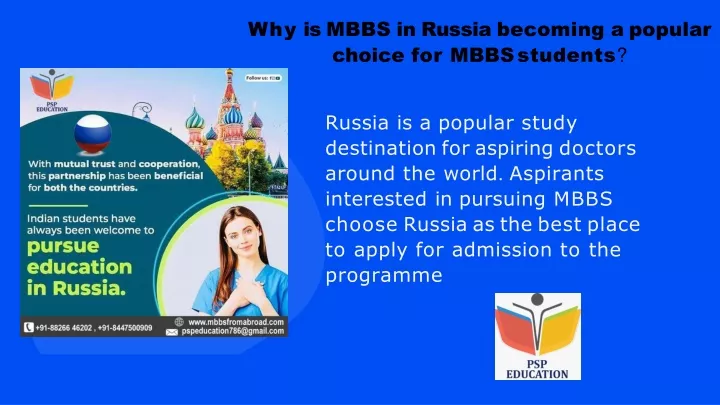 why is mbbs in russia becoming a popular choice for mbbs students