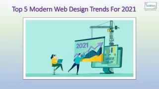 top 5 modern web design trends for 2021
