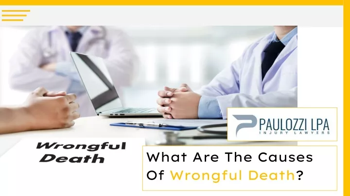 what are the causes of wrongful death