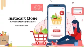 instacart clone grocery delivery business