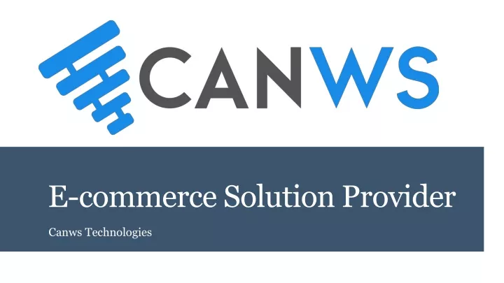 e commerce solution provider