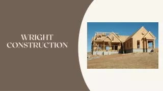 wright construction