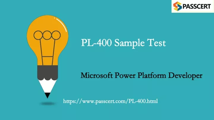 pl 400 sample test pl 400 sample test