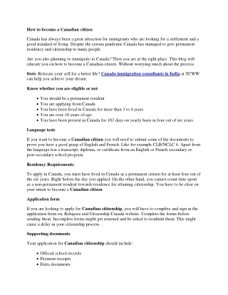 how to become a canadian citizen