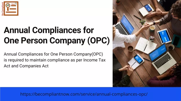 annual compliances for one person company opc