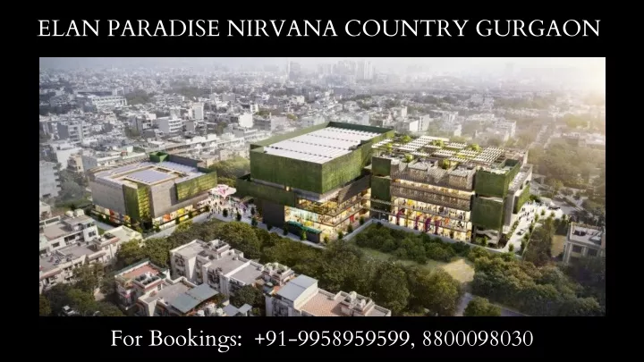 elan paradise nirvana country gurgaon