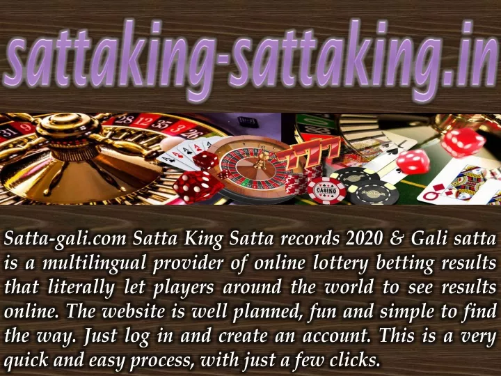 sattaking sattaking in