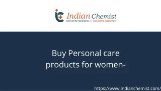 Buy Personal Care Products | Personal Care Products