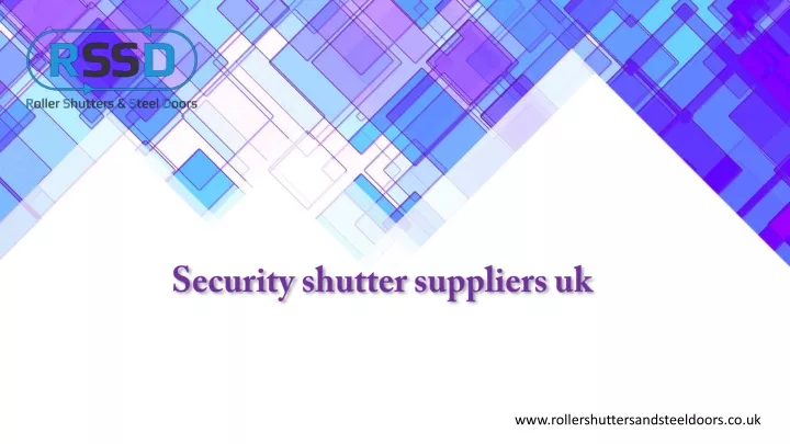 security shutter suppliers uk