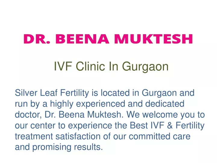 ivf clinic in gurgaon