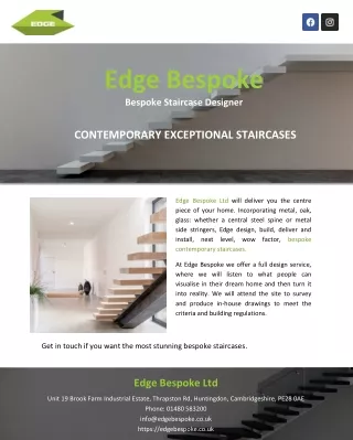 CONTEMPORARY EXCEPTIONAL STAIRCASES