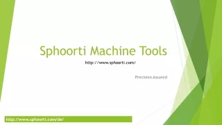 DIN 5482 | live tool holder Manufacturers | Sphoorti Germany