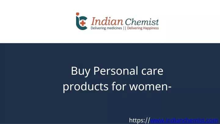 buy personal care products for women
