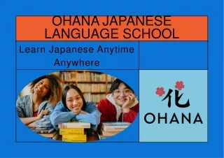 Japanese Learning Classes Online | Ohana Japanese Language School