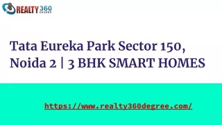 Tata Eureka Park Sector 150, Noida 2/3 BHK SMART HOMES