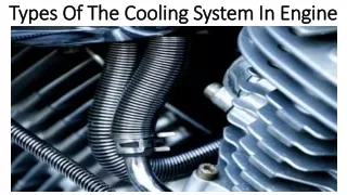 types of the cooling system in engine