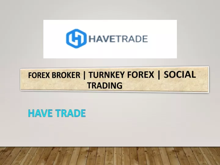 forex broker turnkey forex social trading