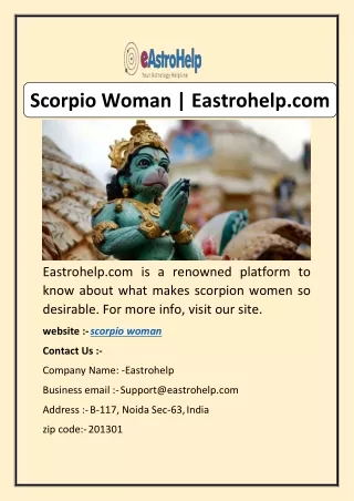 scorpio woman eastrohelp com