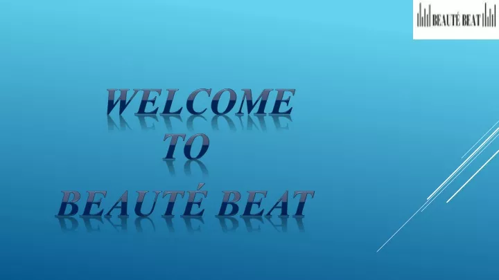 welcome to beaut beat