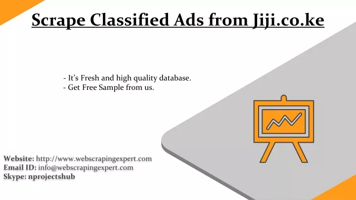 scrape classified ads from jiji co ke