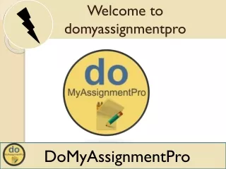 welcome to domyassignmentpro
