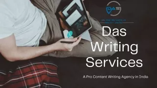 A Pro Content Writing Agencyin India - Das Writing Services