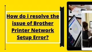 how do i resolve the issue of brother printer