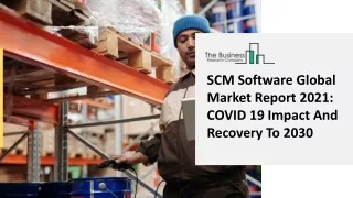 scm software global market report 2021 covid